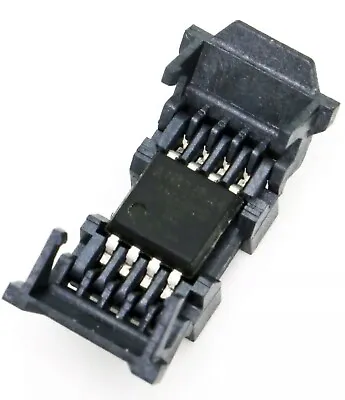 8-Pin SMD SPI Flash Clamshell Socket For SOP8 SO8W 208mil Chip - BIOS 25 26 45 • $10.99