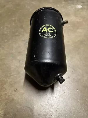 Tall  Vintage AC  Delco  Oil Filter Canister Accessory S6 • $75