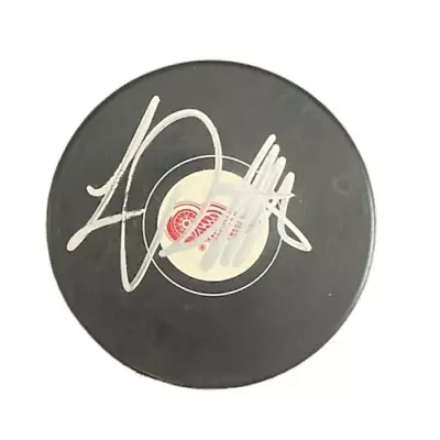 AUTOGRAPHED/SIGNED Hockey Puck Luc Robitaille Detroit Red Wings • $1.25