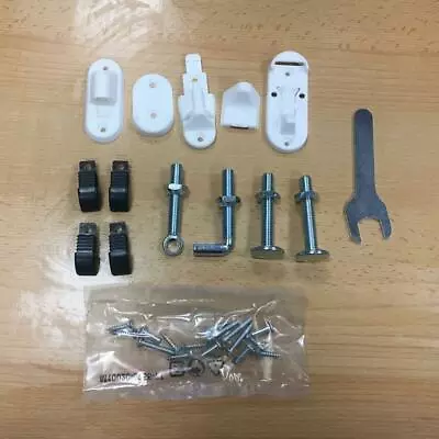 £18.90 • Buy Safetots Range Of Stair Gates Spare Fitting Kits Safetots Baby Gate Bolts Parts