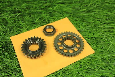 04-13 Yamaha YFZ 450 Carb Model OEM Crankshaft Gears Gear Set 5TA-11536-00-00  • $12.95