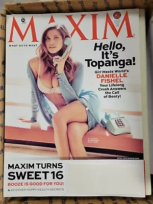 Maxim (April 2013) New Warehouse Magazine Inventory In VG/VF Condition • $10.98