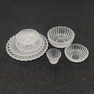 Dollhouse Miniatures 1:12 Scale Mini Bowl Dish Plates Tableware Silicone Mold • $5.49