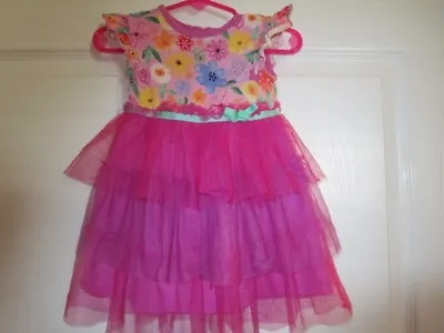 Matilda Jane Size 12-18 Months Girls Pink Floral Dress • $6.75