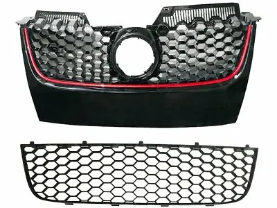 Grille Assembly Kit 9YMS49 For VW GTI Jetta 2006 2007 2008 2009 • $75.77