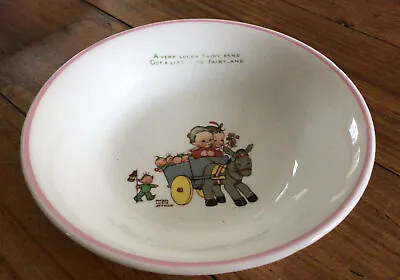 £42 • Buy Shelley Mabel Lucie Attwell  Bowl Boo Boos Getting A Lift