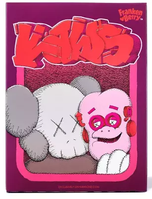 KAWS X Monsters Limited Edition Franken Berry Cereal With Acrylic Display Box • $125