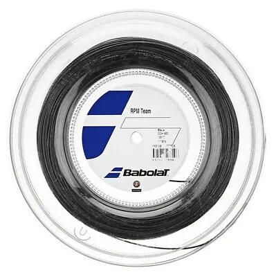 Babolat RPM TEAM 17G 1.25mm (black) 660ft 200m Reel Tennis String • $149