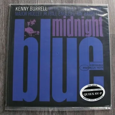 Classic Records Blue Note 4123 Kenny Burrell Midnight Blue MONO LP SEALED 200G • $125