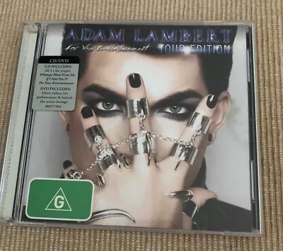 ADAM LAMBERT - For Your Entertainment - CD + DVD • $10