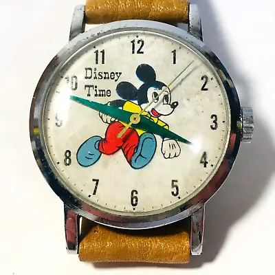 1961 SEIKO Disney Time Mickey Mouse Vintage Manual Watch Japan DIASHOCK Tested • $480