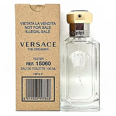 Versace The Dreamer EDT Men 3.4 Oz - Brand New Tester • $16.99