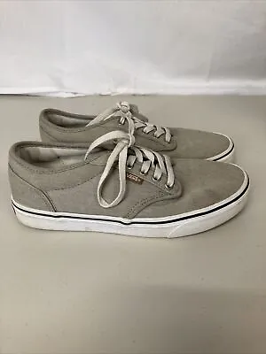 Men Van Shoes Skateboard Off The Wall Us Size 8 Sneakers Gray Free Postage. • $49.95