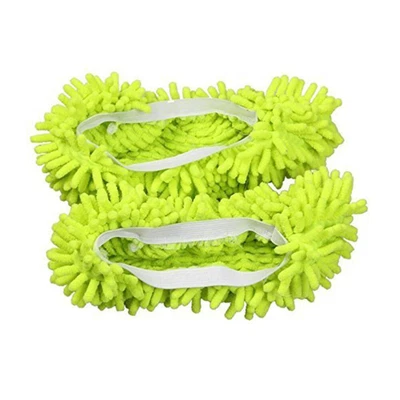 £6.96 • Buy Soft Chenille Shoe Cover Wipe The Floor Washable Mop Slippers