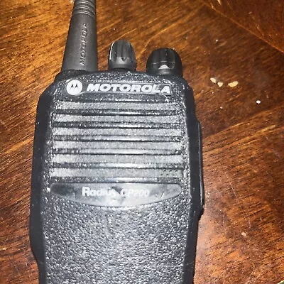 Motorola  Radius CP200 16 Channel Works As Intended No Charger • $54