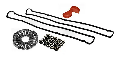 Black Rocker Cover Bolts With Washers Bungs And Rocker Gasket RB20 RB25 RB26 • $185.87