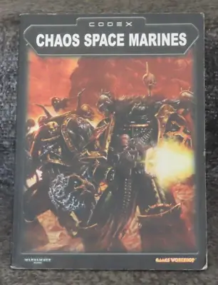Games Workshop Warhammer 40k Codex Chaos Space Marines 3rd Edition 2002 GW OOP • £24.99