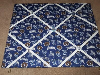 Villanova University Wildcats Memory Board With Matching Accent Buttons • $20
