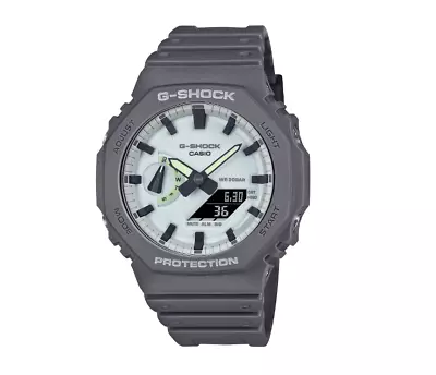 Casio G-Shock Analog Digital 2100 Series White Dial Men's Watch GA2100HD-8A • $109.94