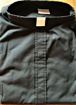 Beau Veste Men's SS Black Tab Collar Clergy Shirt  • $34.95