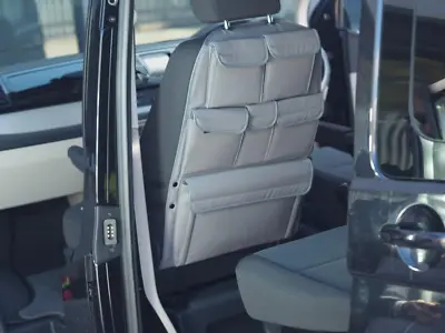 VW T6 T6.1 Transporter Campervan Single/Captains Seat Leatherette Back Seat Orga • $117.42
