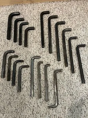 Vintage Extra Large Hex Allen Wrenches 1/2” - 3/4” 12.5 Lbs Duro CP USA Made • $4.99