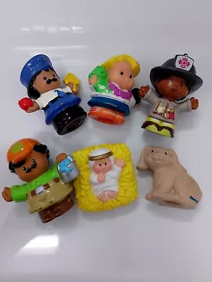 2008 - 2016 Fisher Price Little People Figures Set Of 6 • $22