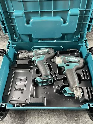 Makita CLX229AJ CTX 12V Cordless Combi Drill And Impact Driver - Bare Tools • £49.99