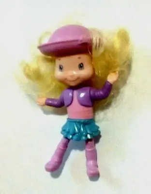 McDonald's Strawberry Shortcake Blonde Angel Cake Doll Purple Hat 2007 Toy • $12