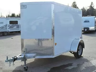 $4699 • Buy 2022 Mission NEW 5X8 ALL ALUMINUM V-NOSE ENCLOSED TRAILER CARGO 8.00