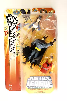 Justice League Unlimited 3 Pack Batman  Shining Knight & Zatanna  Moc • $29.95