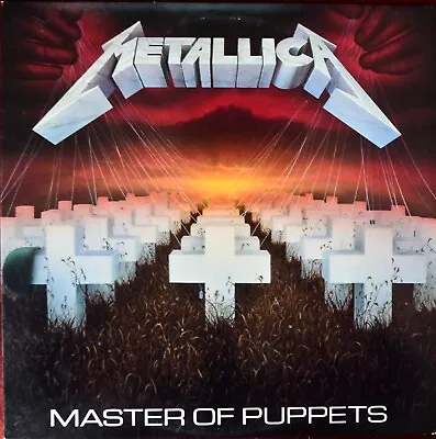 Metallica- Master Of Puppets- Elektra 1986 (1989 Reissue)-* • $150