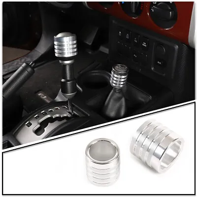 Center Gear Shift Trim Cover Silver Accessories For Toyota FJ Cruiser 07-21 • $31.49