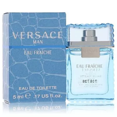 Versace Man Cologne By Versace Mini Eau Fraiche 0.17oz/5ml For Men • $13.59