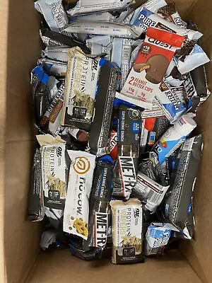 Lot Of 120 Assorted Protein & Energy Bars. Collagen Brownie Eat Me Guilt Free • $71.99