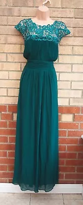 £39.99 • Buy Ever Pretty Green Crochet Lace Diamonte Beaded Bridesmaid Wedding Maxi Dress 26
