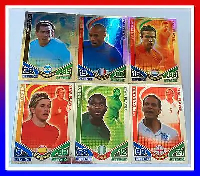 2010 Topps Match Attax England World Cup Trading Cards  -  Star Player • £0.99