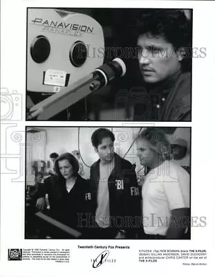 1998 Press Photo Scenes From  The X-Files  Set - Hcq11755 • $19.99