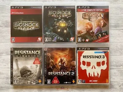 SONY PS3 Bioshock 2K Collection & 2 & Infinite & Resistance 1  2  3 From Japan • $109.60