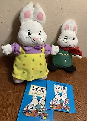 Max And Ruby Lot Plush Toys With  Book And CD • $16