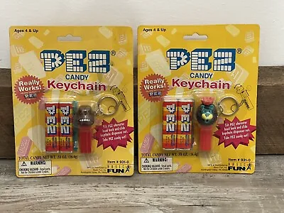 Vintage PEZ Candy Keychain(Lot Of 2) New Old Stock!  • $15