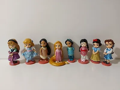 Disney Animators Toddler Princess Doll Collection Bundle Cake Toppers Figures • £14.99