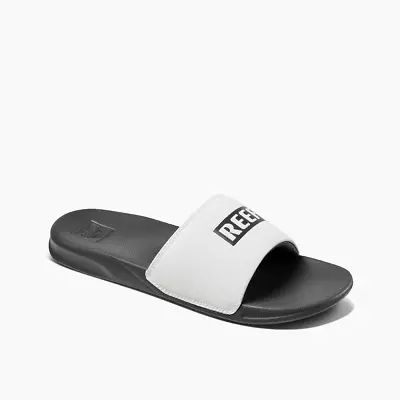 Reef Men's One Slide Sandals - White/Grey NWT • $23.96