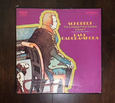 3 MINT LPs. Schubert: Complete Piano Sonatas Badura-Skoda RCA Victrola VICS-6131 • $32.49