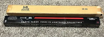 Star Wars Darth Vader Master Replicas Force FX Lightsaber Collectible • £169.95