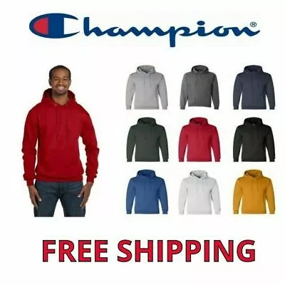 CHAMPION Men's Pullover Hoodie Hooded Sweatshirt S700 Eco S-3X  Choose Colors • $30.99