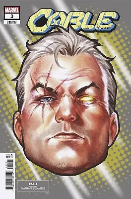 Cable #3 Mark Brooks Headshot Variant • $3.19