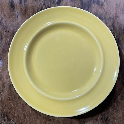 Metlox Colorstax Bright YELLOW  8” Salad Plates Set Of 4 • $48