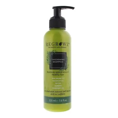 Regrowz Thickening Shampoo Restores Appearance Of Healthy Hair 225ml For Unisex • £12.47