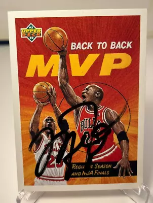 Michael Jordan Autograph 1992-93 Upper Deck # 67 Hand Signed Authentic W/COA • $165